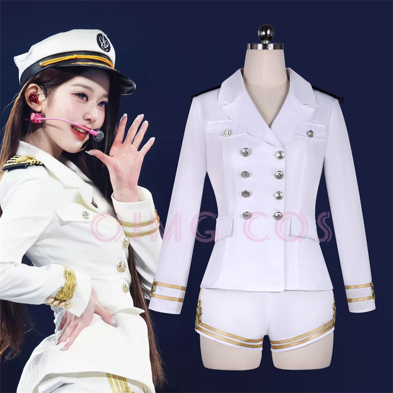 Cosplay Anime Top - Jang Wonyoung Cosplay Costume Carnival Uniform