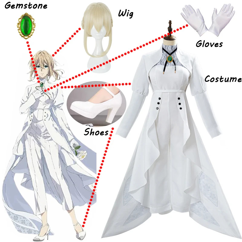 Violet Evergarden Dress - Anime Violet Evergarden Cosplay Eternity and
