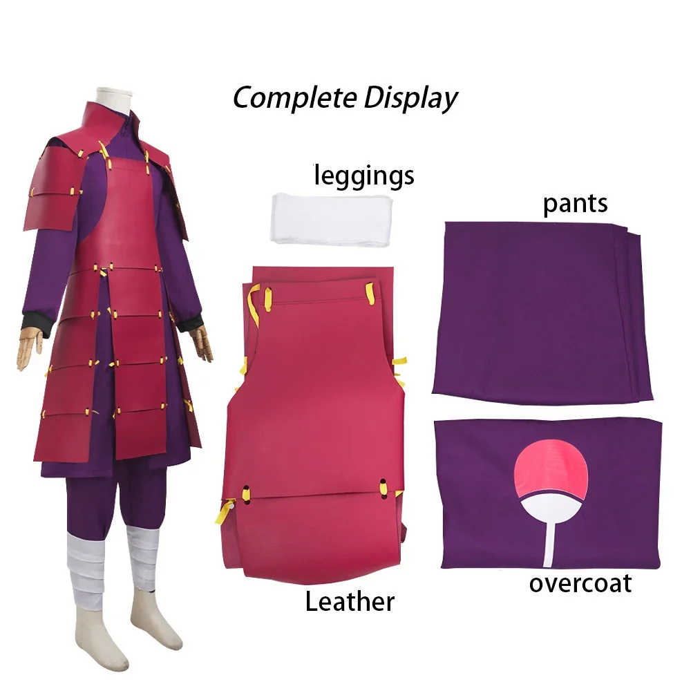 Anime Cosplay Ninja - Armadura Madara Male Cosplay Madara Uchiha