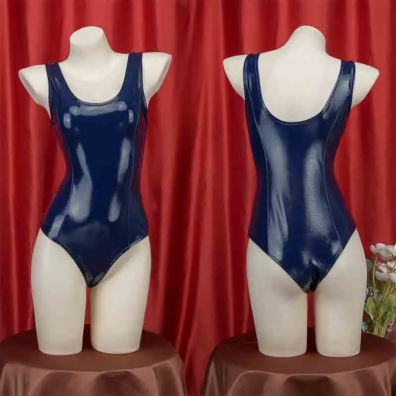 apanese Navy Blue Sukumizu Swi - Anime Cosplay Bikini 评论和价格