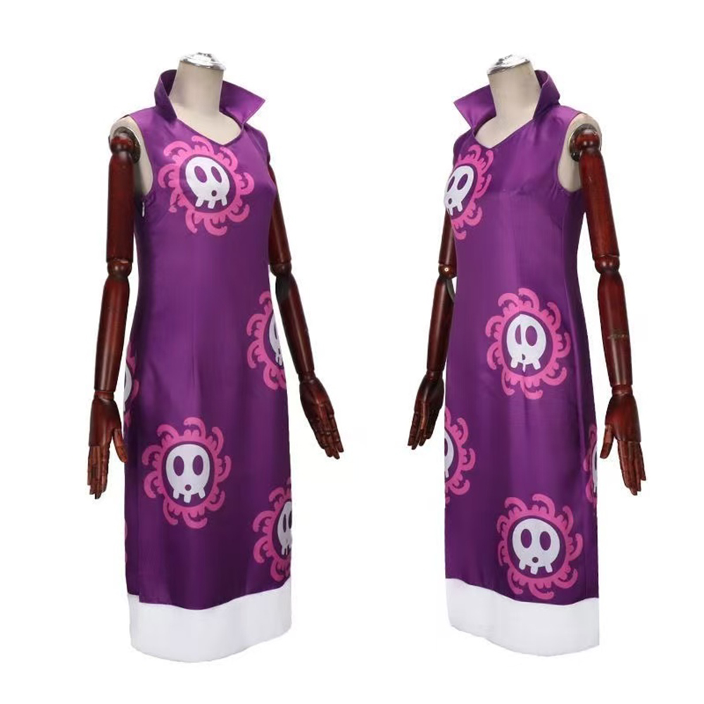 Anime Boa Hancock Cosplay Cost - Violet Evergarden Dress 评论和价格
