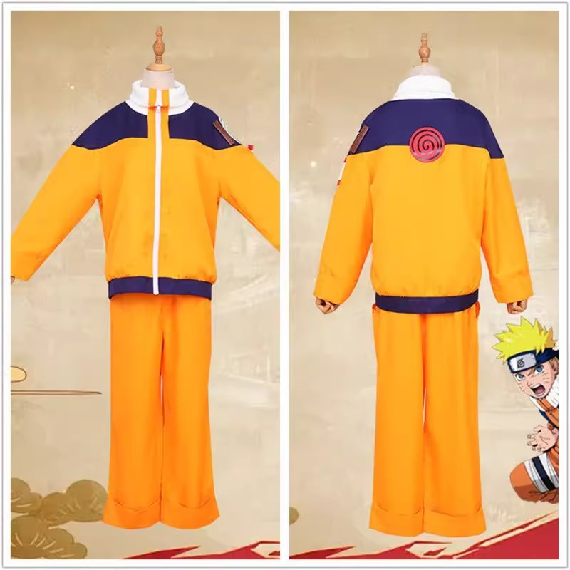 Uzumaki Cosplay Costume Orange - Anime Cosplay Ninja 评论和价格