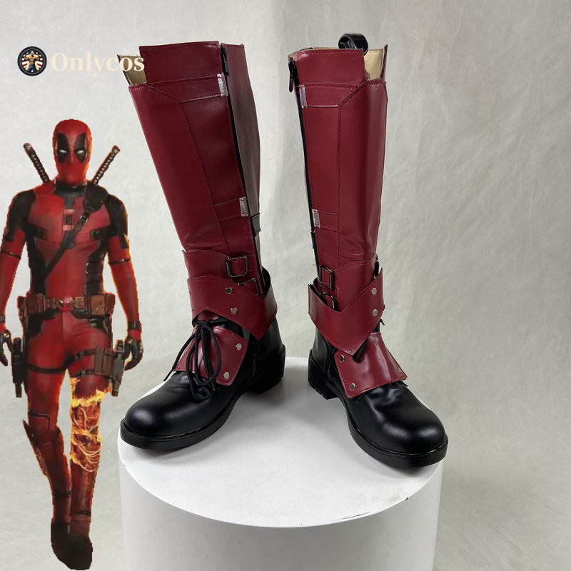 Deadpooling 3 Cosplay Boots Ro - Anime Cosplay Party 评论和价格