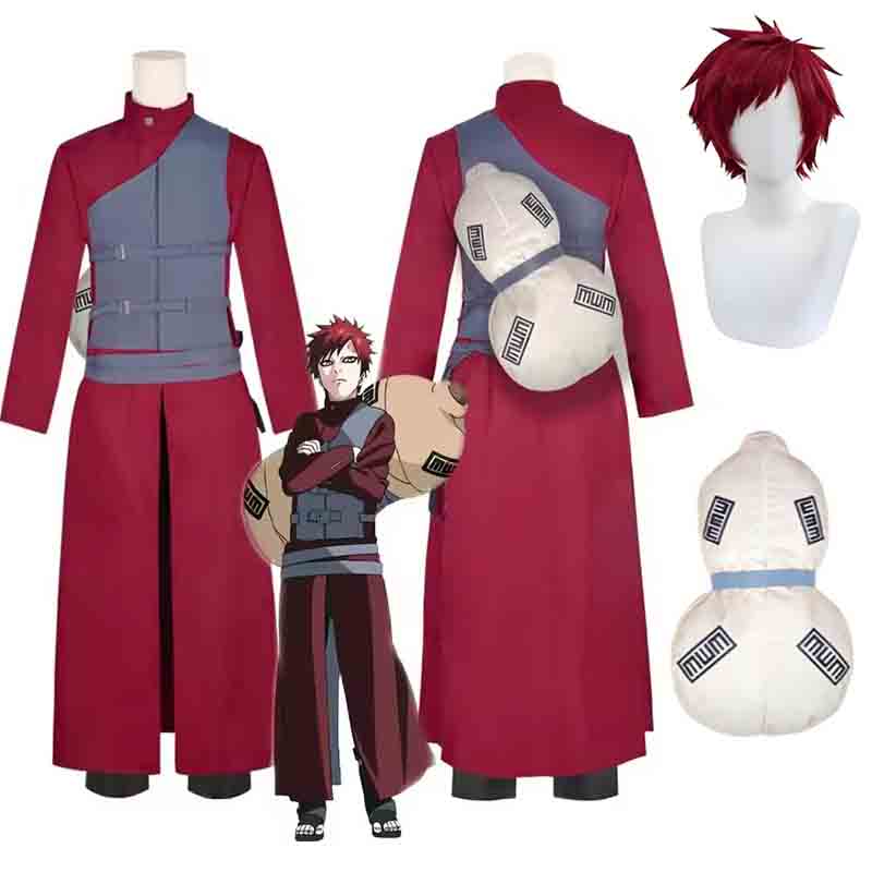 Anime Gaara Role Playing Costu - Anime Cosplay Ninja 评论和价格