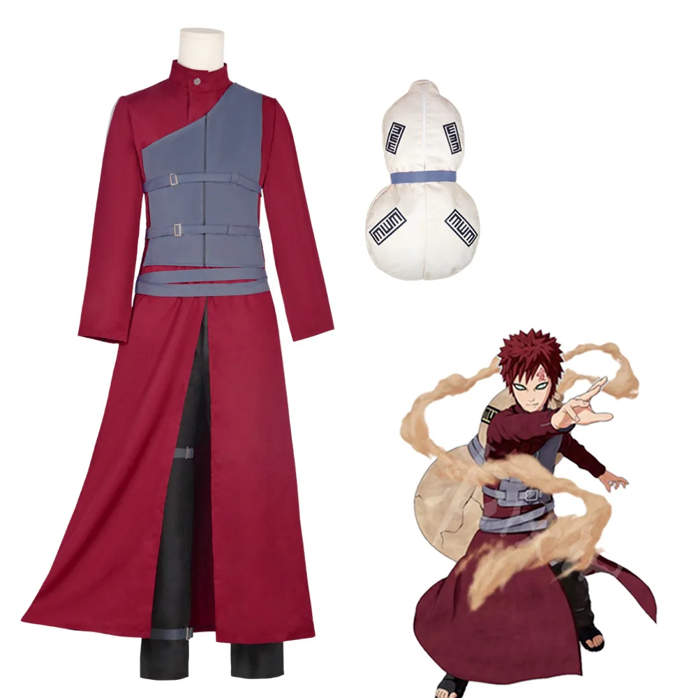 Anime Gaara Role Playing Costu - Anime Cosplay Ninja 评论和价格