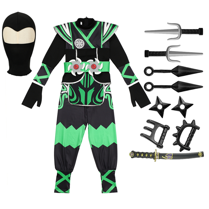 Japanese Ninja Costume Set for - Anime Cosplay Ninja 评论和价格