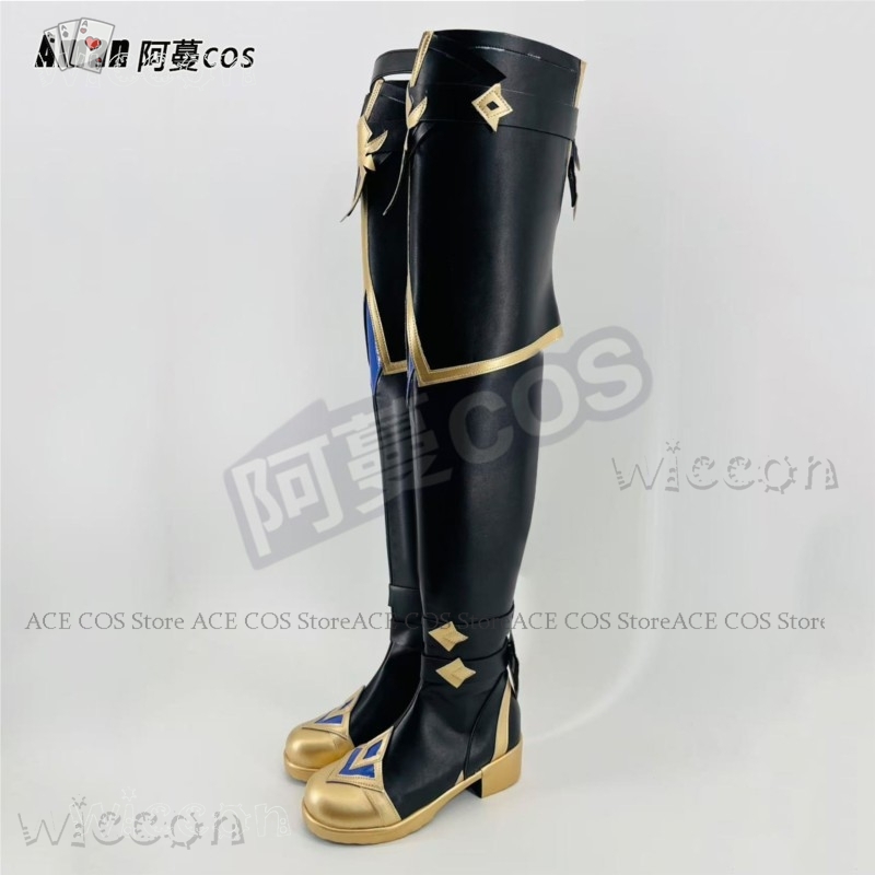 Genshin Impact Lohen High Knee - Anime Cosplay Plus Size 评论和价格