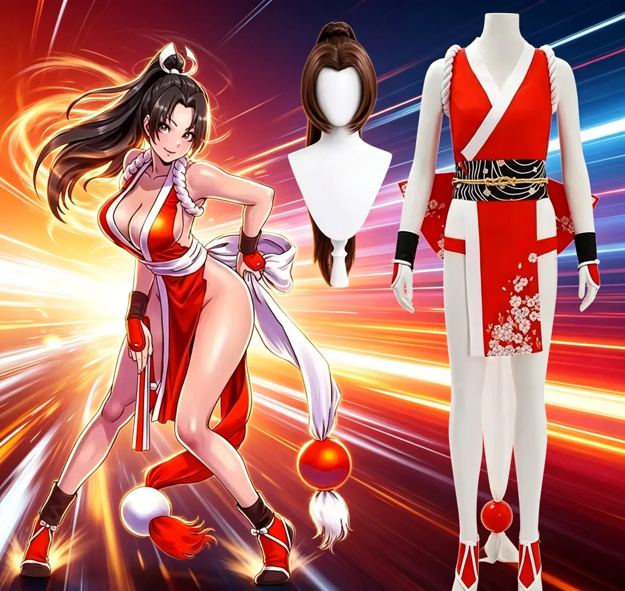 2026 New Women’s Ninja Themed  - Anime Cosplay Ninja 评论和价格