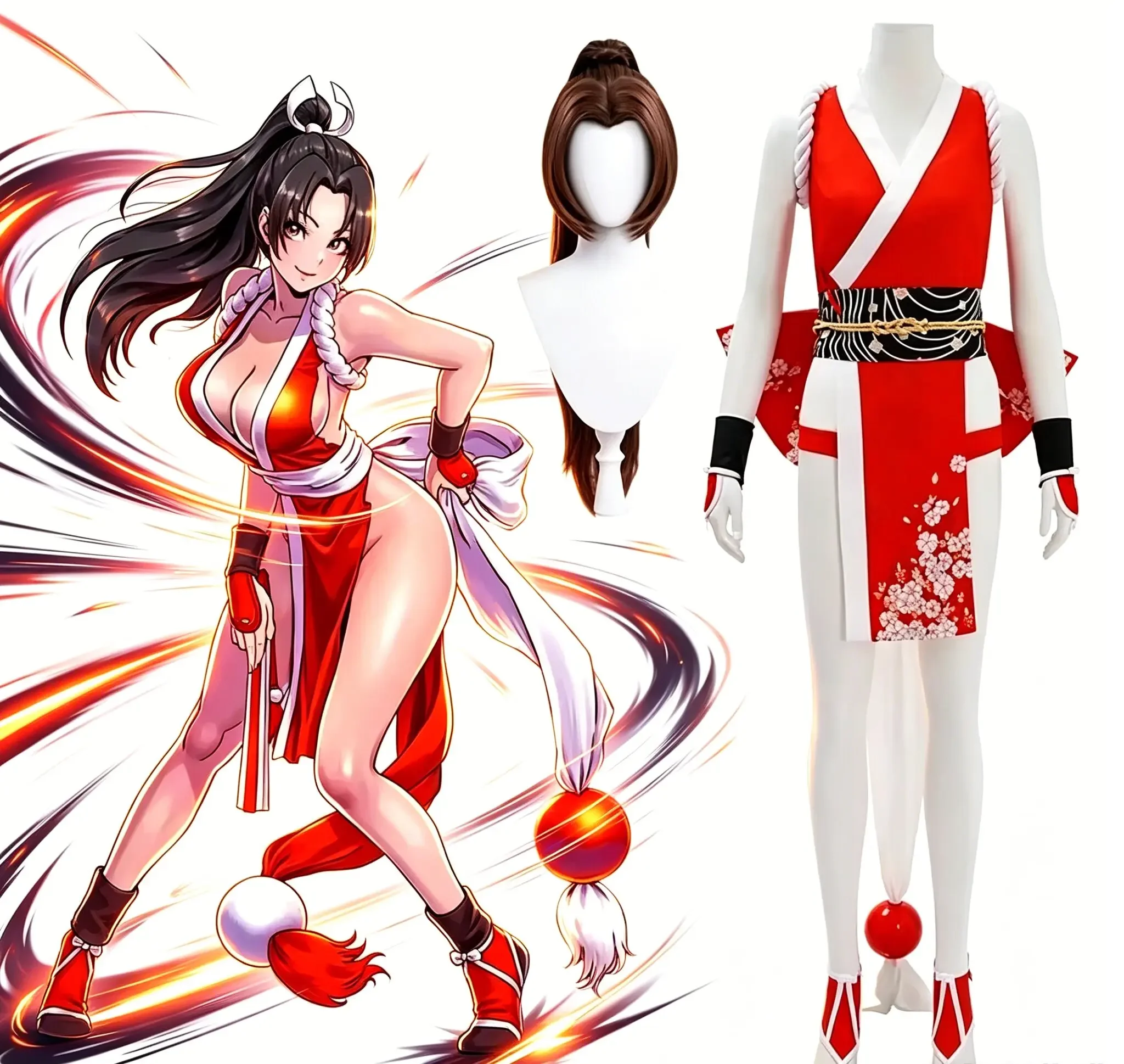 2026 New Women’s Ninja Themed  - Anime Cosplay Ninja 评论和价格