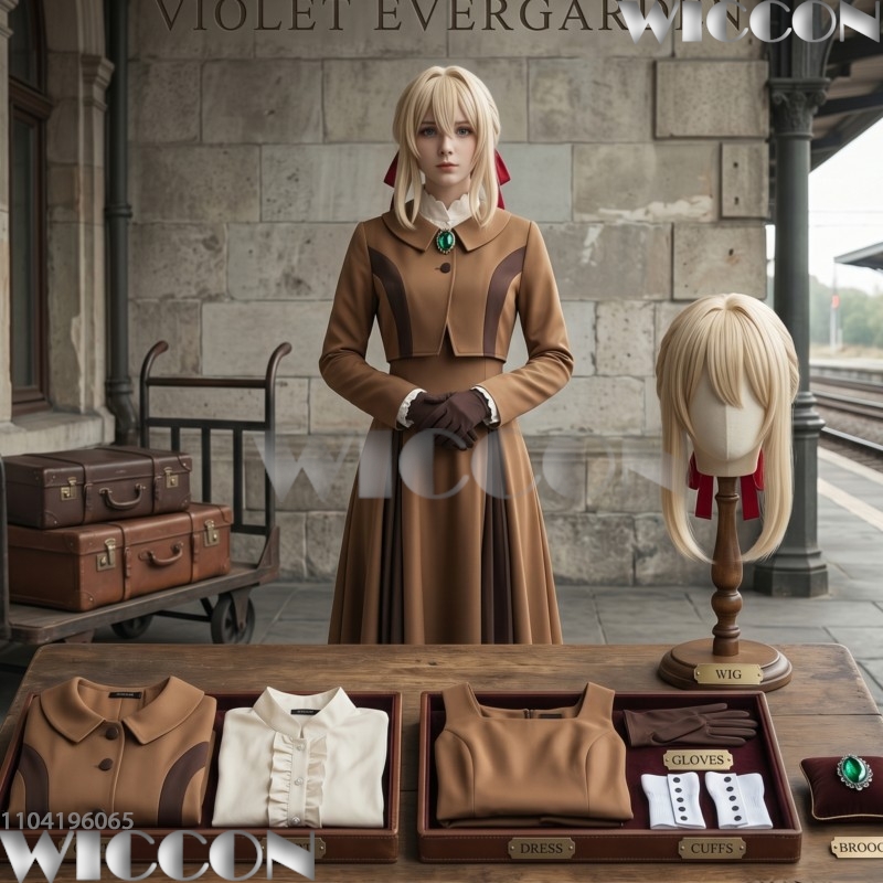 Violet Evergarden Cosplay Cost - Violet Evergarden Dress 评论和价格