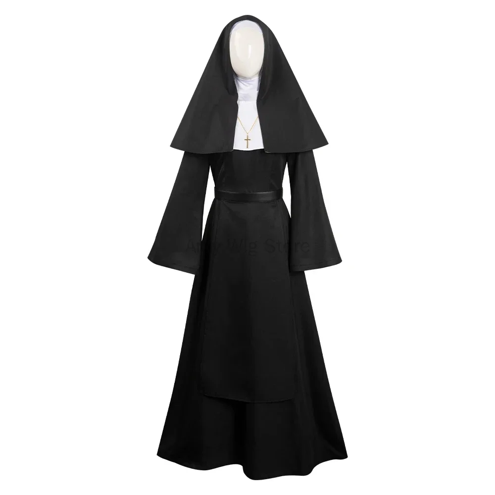 Nun Costume for Women Scary Ha - Anime Cosplay Plus Size 评论和价格