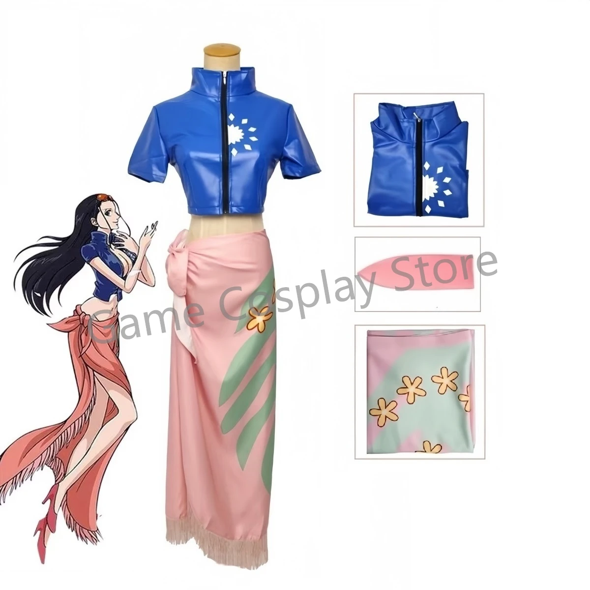 Nico Robin Cosplay Costume Dre - Violet Evergarden Dress 评论和价格