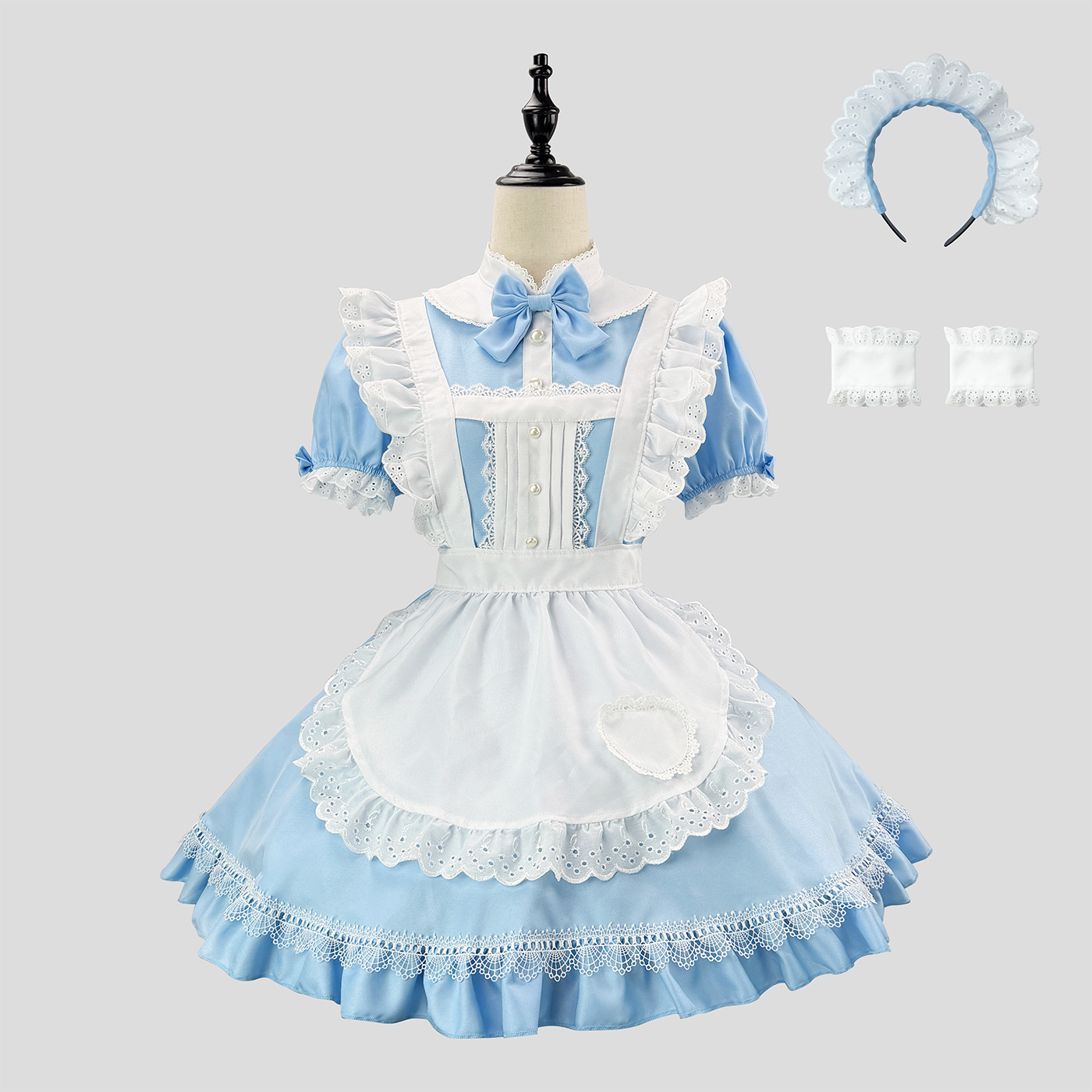 Women Lovely Cute Lolita Maid  - Anime Cosplay Plus Size 评论和价格