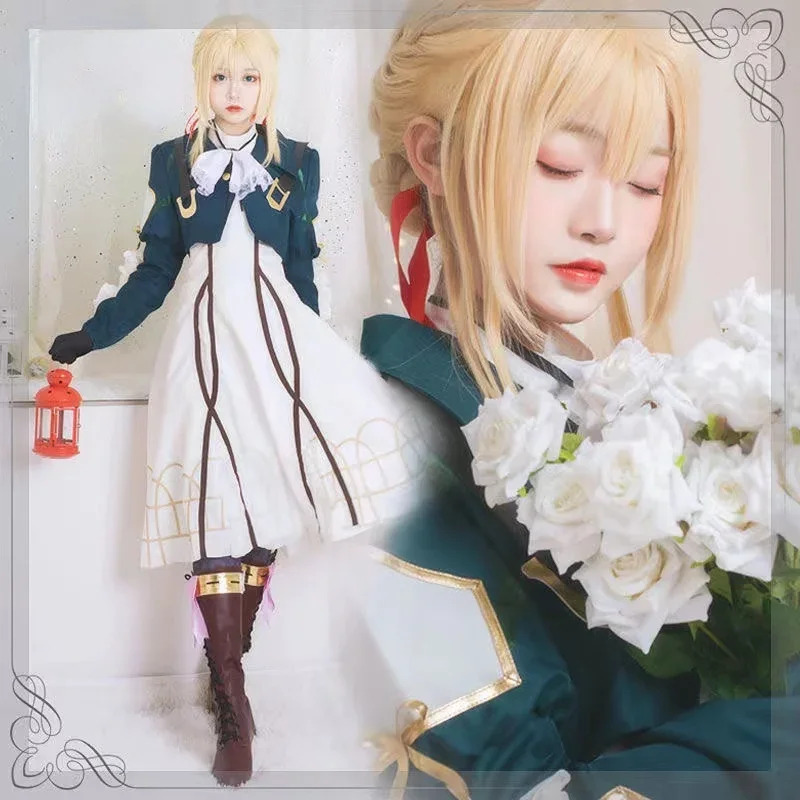 Anime Violet Evergarden Cospla - Violet Evergarden Dress 评论和价格