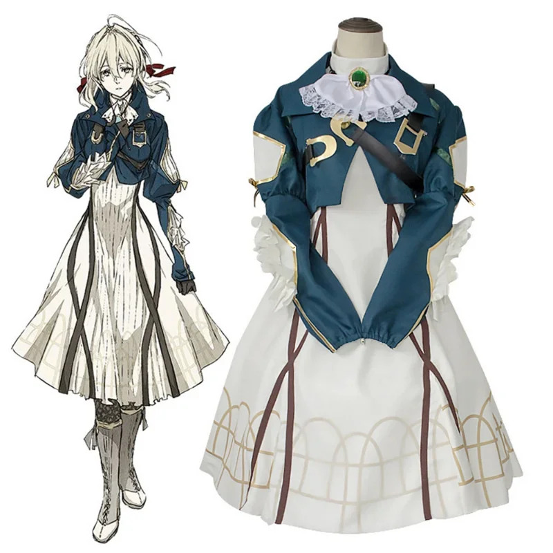 Anime Violet Evergarden Cospla - Violet Evergarden Dress 评论和价格