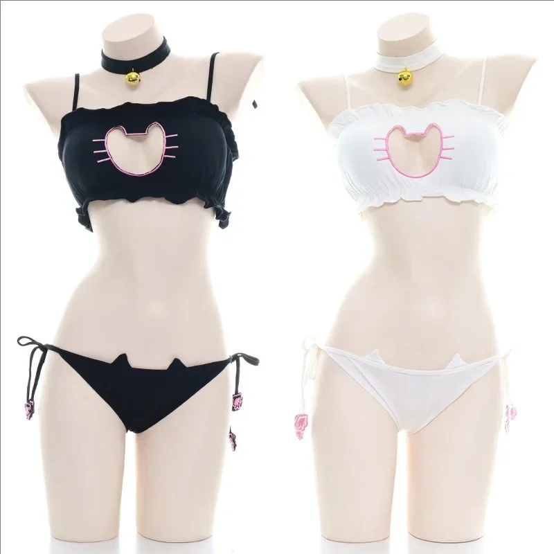 Cute Anime Game Inspired Three - Anime Cosplay Bikini 评论和价格