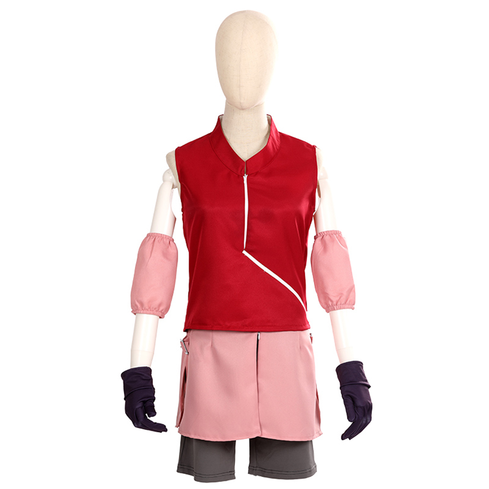NARUTO Shippuden Womens Haruno - Anime Cosplay Ninja 评论和价格
