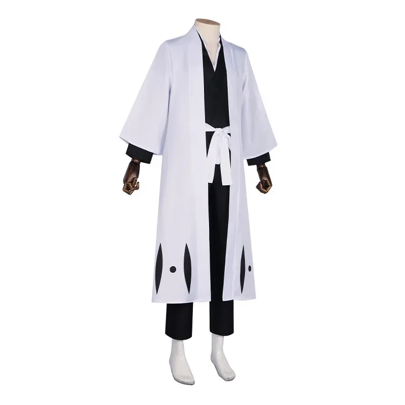 Anime Bleach Aizen Sousuke Tho - Bleach Captain Coat 评论和价格