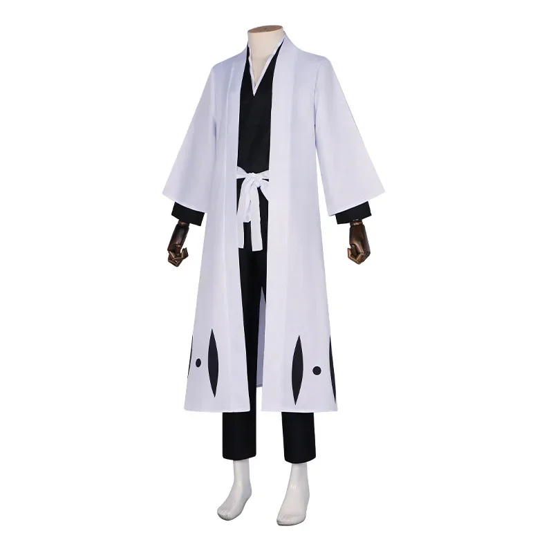 Anime Bleach Aizen Sousuke Tho - Bleach Captain Coat 评论和价格
